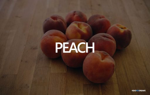 Dream about a peach