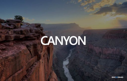 Dream about a canyon
