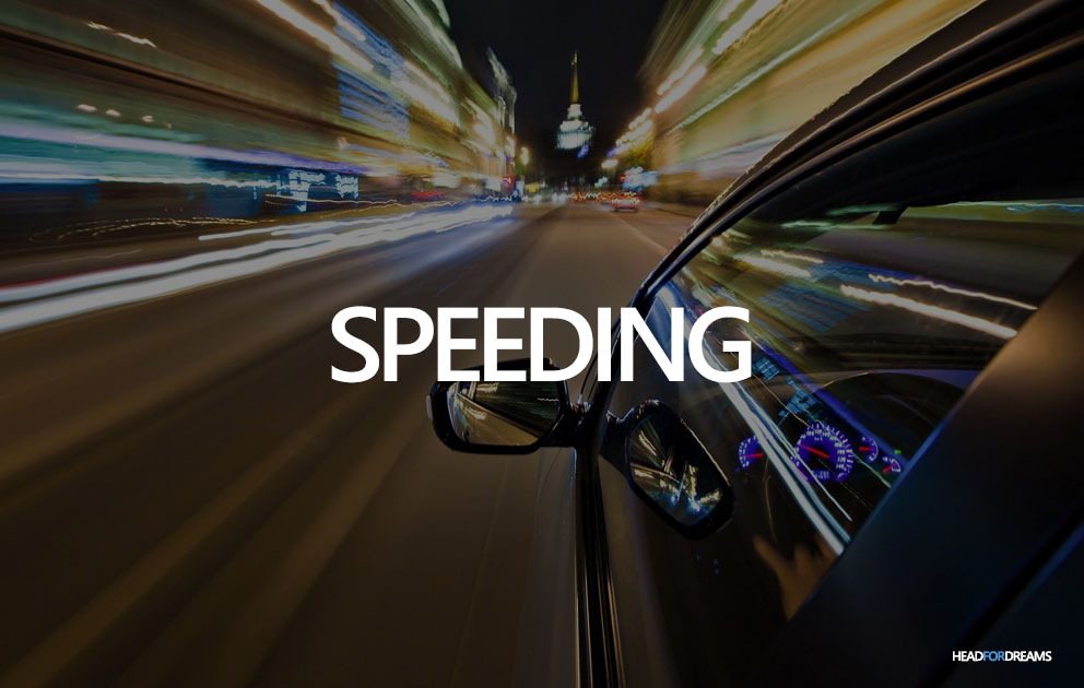 Dream about speeding